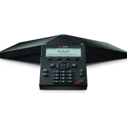 Poly Trio 8300 3-Line IP Conference Telephone, Black (830A0AA)