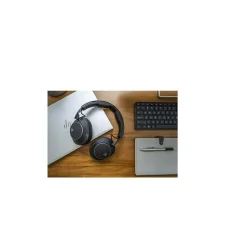 Poly Voyager Surround 80 Wireless Noise-Canceling Bluetooth Stereo Over-the-Ear Phone & Computer Headset, Black (8G7U0AA)