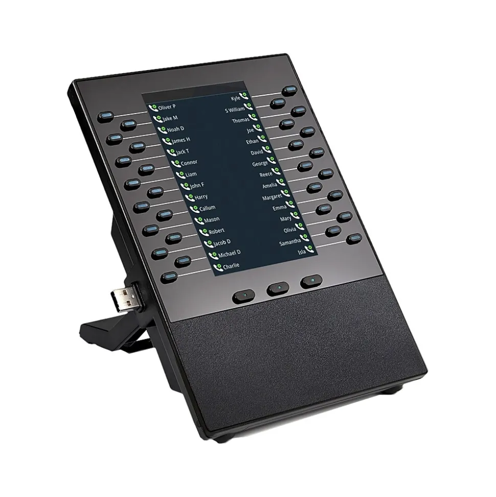 Polycom VVX EM50 Expansion Module, Black (85X07AA)