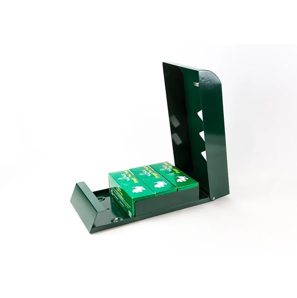 Poopy Pouch Monarch Pet Waste Bag Dispenser,Green, Steel, 600 Bag Capacity (PP-DSP-3R200)