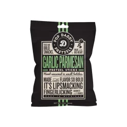 Pop Daddy Garlic Parmesan Pretzels Sticks, 3 oz., 15 Bags/Box (OPD00557)