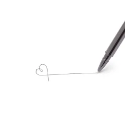 Poppin Ballpoint Pen, Medium Point, 1.2mm, Black Ink, 50/Pack (104299)