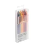 Poppin Luxe Retractable Gel Pens, Fine Point, 0.7mm, Black Ink, Dozen (107125)