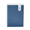 Poppin Medium Notepad, 6" x 8.5", Ruled, Blue/White, 80 Sheets/Pad, 1 Pad/Pack (108263)