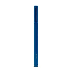Poppin Navy Signature Ballpoint Pen, Blue Ink, Set of 100 (104603)