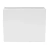 Poppin Plastic File Box, Letter Size, White (101272)