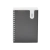 Poppin Pocket Notebook, 6" x 8.5", Ruled, 80 Sheets, Dark Gray (108850)