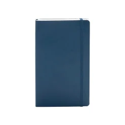 Poppin Professional Notebooks, 5" x 8.25", College Ruled, 96 Sheets, Blue (100358)