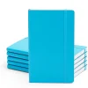 Poppin Professional Notebooks, 5" x 8.25", Wide Ruled, 96 Sheets, Blue, 25/Set (104129)