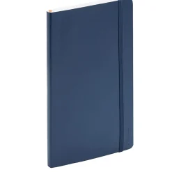 Poppin Professional Notebooks, 5" x 8.25", College Ruled, 96 Sheets, Blue, 25/Set (104130)
