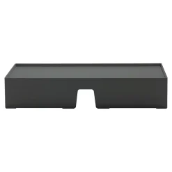 Poppin Riser Monitor Stand, Dark Gray (105201)