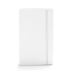 Poppin Soft Cover Notebooks, Medium, White, 100/Box (105046)