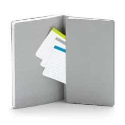 Poppin Soft Cover Notebooks, Medium, White, 100/Box (105046)