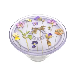 PopSockets PlantCore Cell Phone Grip, Translucent Purple Fields (806198)