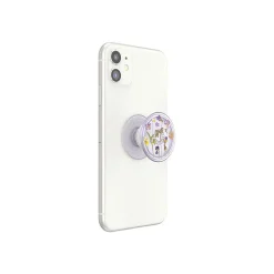 PopSockets PlantCore Cell Phone Grip, Translucent Purple Fields (806198)