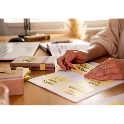 Post-it 100% Recycled Paper Super Sticky Notes, 3