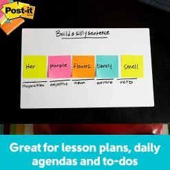 Post-it® Dry Erase Sheets, 7" x 11.3", 3/Pack (DEFSHEETS-3PK)