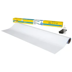 Post-it Easy Erase Plastic Adhesive Dry-Erase Whiteboard, 8' x 4' (FWS8X4)