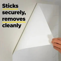 Post-it Easy Erase Plastic Adhesive Dry-Erase Whiteboard, 8' x 4' (FWS8X4)