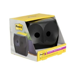 Post-it Note Dispenser, Owl Design, Black (OWL-330-BK)