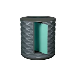 Post-it Note Pop-Up Dispenser for 3" x 3" Notes, Black/Gray (ABS-330-B)