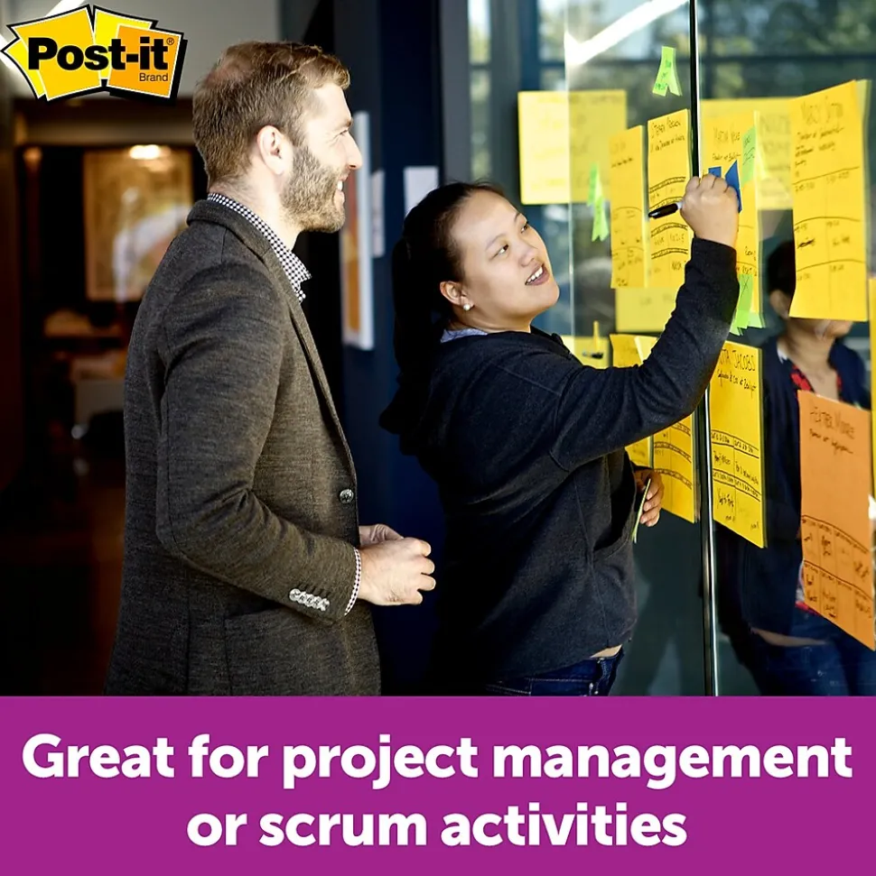 Post-it Notes, 11" x 11", Green, 30 Sheet/Pad (BN11G)