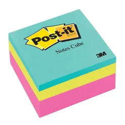 Post-it Notes Combo Pack, 3" x 3", Assorted Collection, 400 Sheet/Pad, 4 Pads/Pack (MMM2027RCR-4)