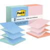 Post-it Pop-up Notes, 3" x 3", Beachside Café Collection, 90 Sheet/Pad, 12 Pads/Pack (R330UALT)