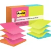 Post-it Pop-up Notes, 3" x 3", Poptimistic Collection, 100 Sheet/Pad, 12 Pads/Pack (R330NALT)