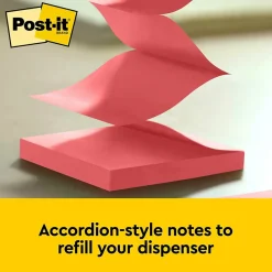 Post-it Pop-up Notes, 3" x 3", Poptimistic Collection, 100 Sheet/Pad, 12 Pads/Pack (R330NALT)