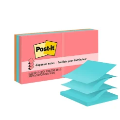 Post-it Pop-up Notes, 3" x 3", Poptimistic Collection, 100 Sheet/Pad, 6 Pads/Pack (R330-AN)