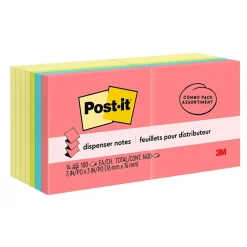 Post-it Pop-up Notes, 3" x 3", Poptimistic Collection, 100 Sheet/Pad, 14 Pads/Pack (R33014YWM)