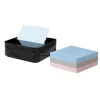 Post-it Pop-up Wave Design Dispenser for 3" x 3" Notes, Black (WAVE-330-BKVP)