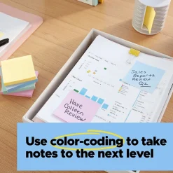 Post-it Recycled Super Sticky Notes, 3