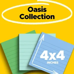 Post-it Recycled Super Sticky Notes, 4