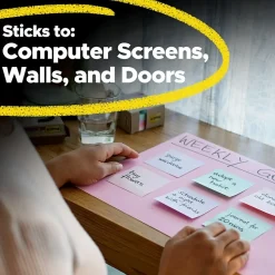 Post-it Recycled Super Sticky Notes, 4