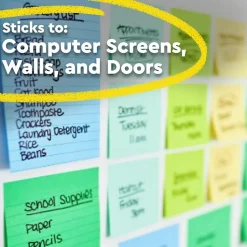 Post-it Recycled Super Sticky Notes, 4