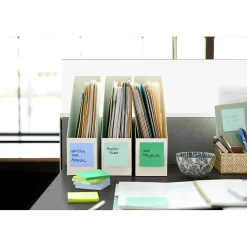 Post-it Recycled Super Sticky Pop-up Notes, 3