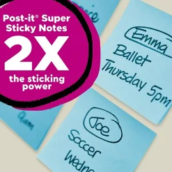 Post-it Recycled Super Sticky Notes, 3