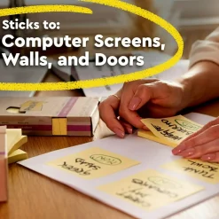 Post-it Recycled Super Sticky Notes, 3