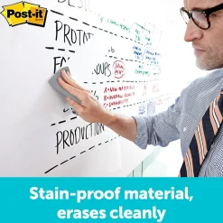 Post-it Super Sticky Dry Erase Surface, 2' x 3' (DEF3X2)