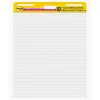 Post-it Super Sticky Notes, 25" x 30", Assorted Collection, Lined, 30 Sheet/Pad (561WLSS)