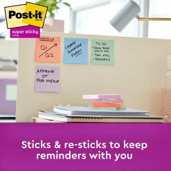 Post-it Super Sticky Notes, 3