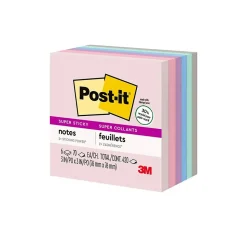 Post-it Super Sticky Notes, 3