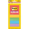 Post-it Super Sticky Notes, 3" x 3", Playful Primaries Collection, 45 Sheet/Pad, 5 Pads/Pack (3321-5SSAN)