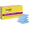 Post-it Super Sticky Pop-up Notes, 3" x 3", Summer Joy Collection, 90 Sheet/Pad, 10 Pads/Pack (R330-10SSJOY)