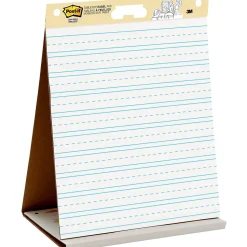 Post-it® Super Sticky Tabletop Easel Pad, 20" x 23", Primary Lined, 20 Sheets/Pad (563PRL)