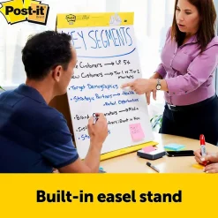 Post-it Super Sticky Tabletop Easel Pad, 20" x 23", 20 Sheets/Pad (563)