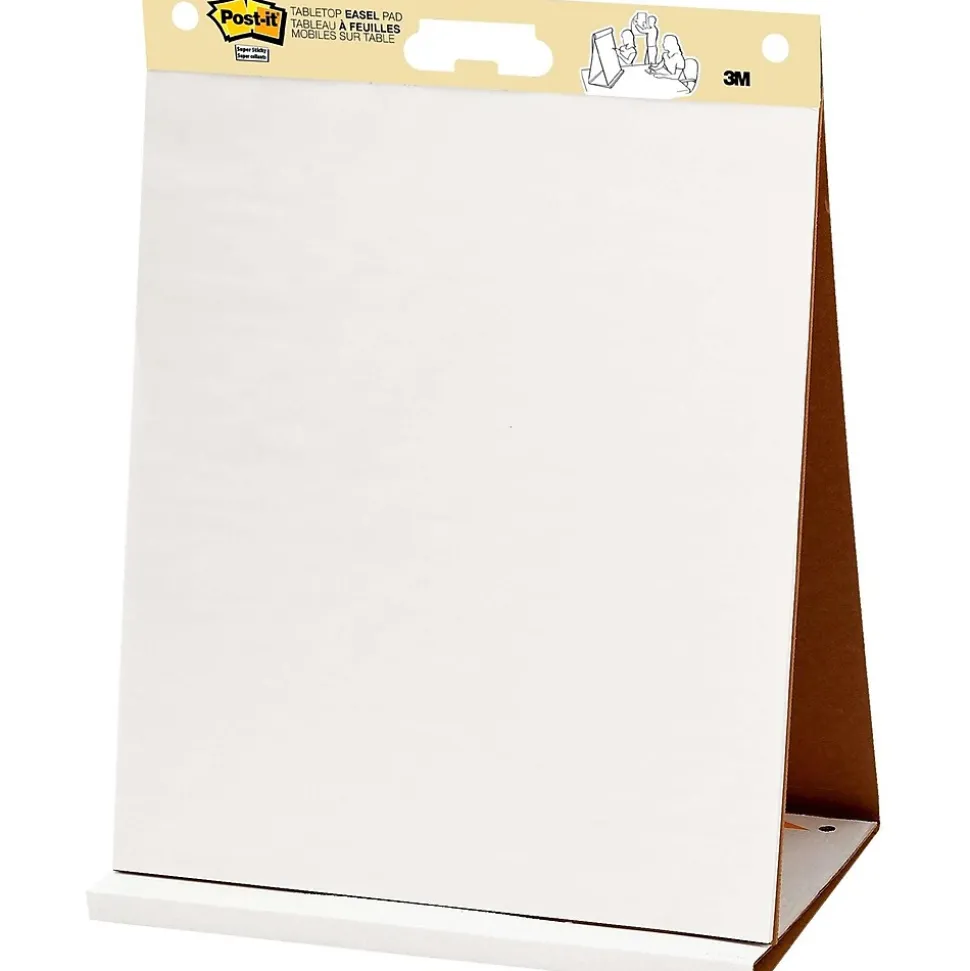 Post-it Super Sticky Tabletop Easel Pad, 20" x 23", 20 Sheets/Pad (563)