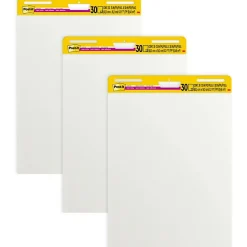 Post-it Super Sticky Wall Easel Pad, 25" x 30", 20 Sheets/Pad, 3 Pads/Pack (559 VAD20 3PK)